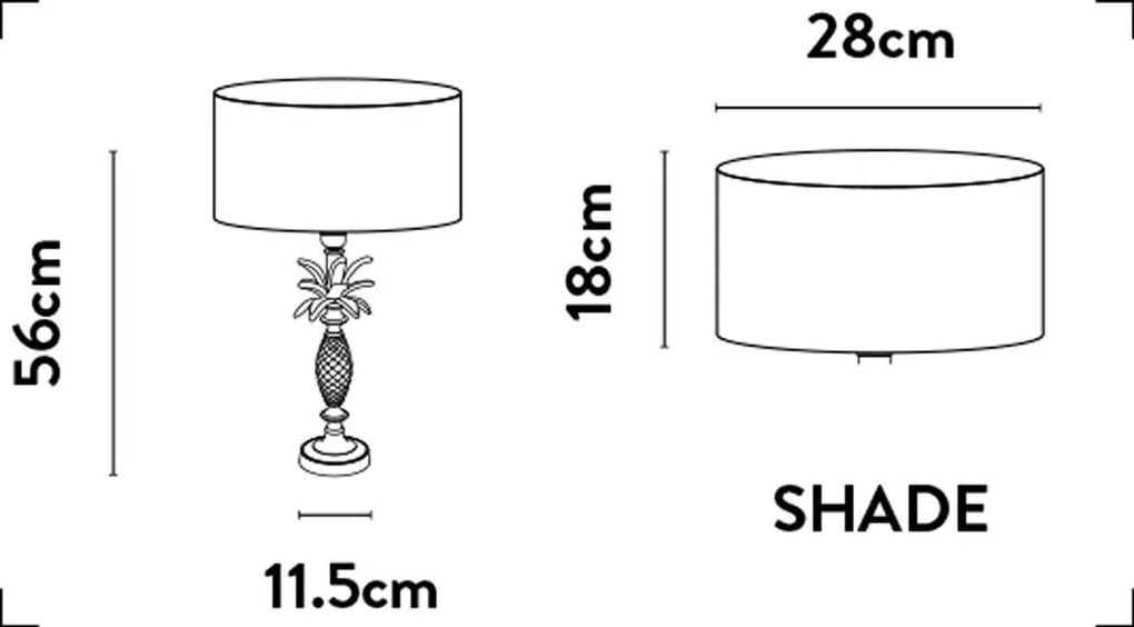 Veioza/Lampa de masa design lux elegant Belle argintiu/gri