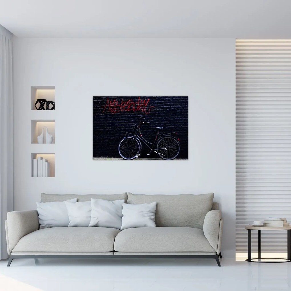 Tablou cu carusel din Amsterdam (90x60 cm)
