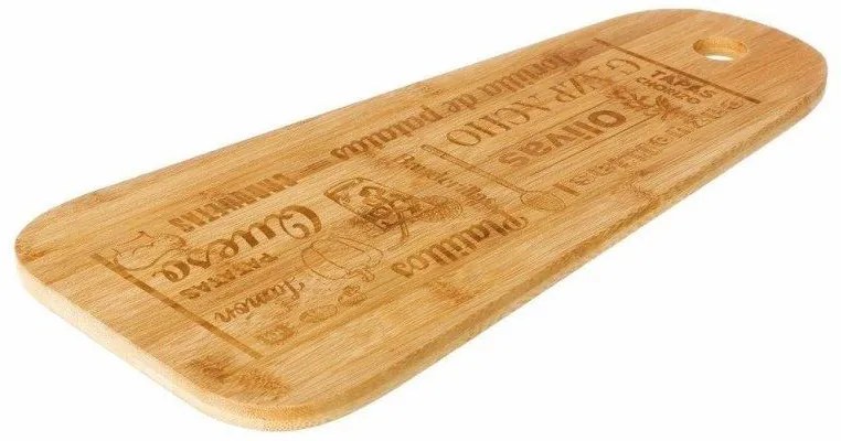 Placa de servire din lemn TAPAS 45x19,7 cm