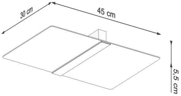 Aplică AZALIA 2xG9/40W/230V Sollux SL.1007