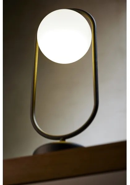 Lampă de masă Jupiter 2044 IGON 1xE14/40W/230V negru