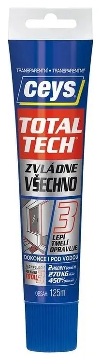 Adeziv și mastic universal CEYS Total techexpress, transparent