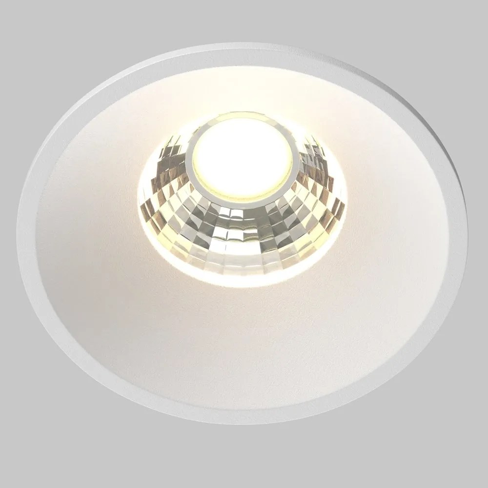 Spot LED incastrabil iluminat tehnic Round D-6cm alb