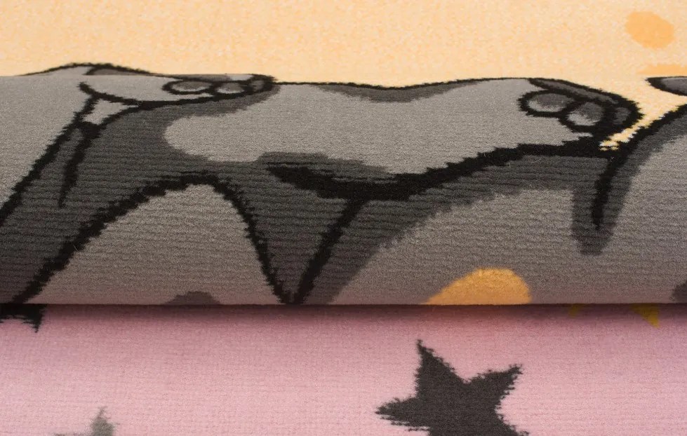 Covor pentru camera copiilor cu elefant Lăţime: 80 cm | Lungime: 150 cm