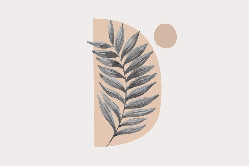 Tablou - Foaie ilustrată N⁰1 (90x60 cm)