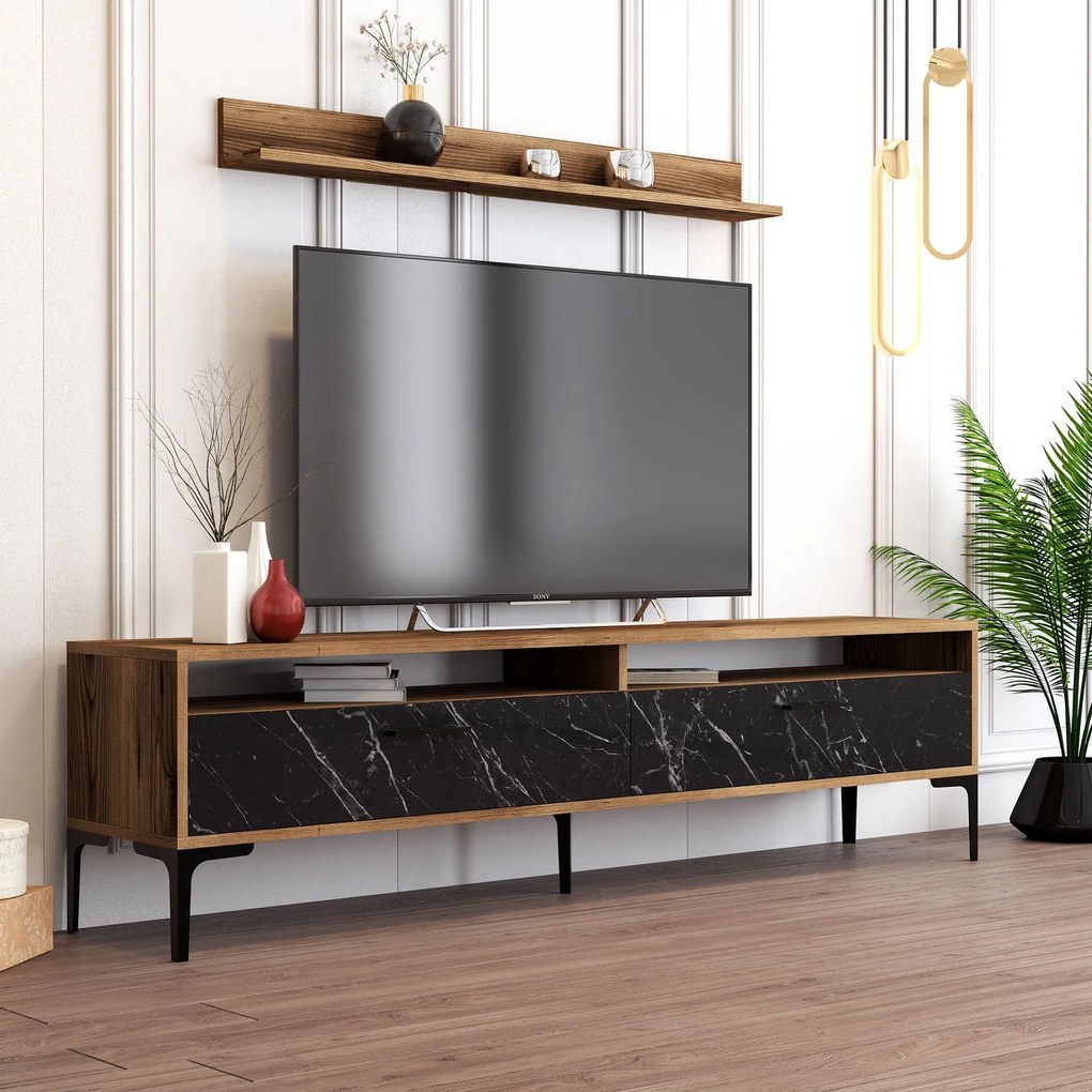 Mobilier living India (Nuc + Negru). 1072728