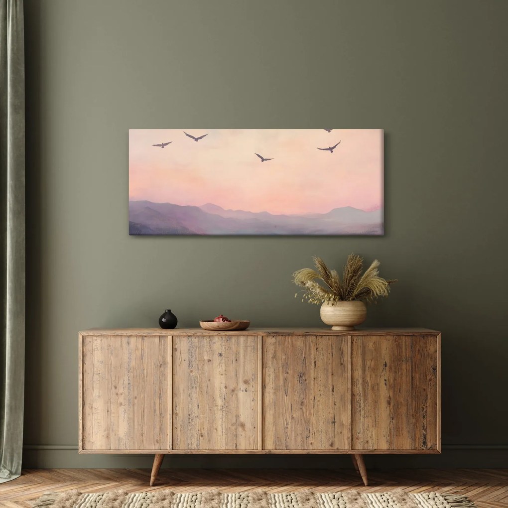Tablou - Stol de păsări II. (120x50 cm)