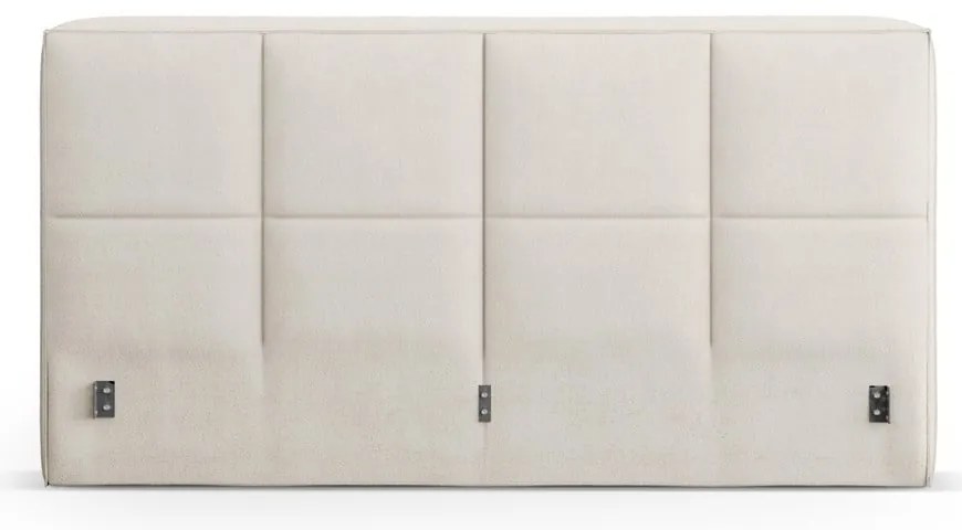 Tăblie de pat crem tapițată 189x100 cm Darren – Micadoni
