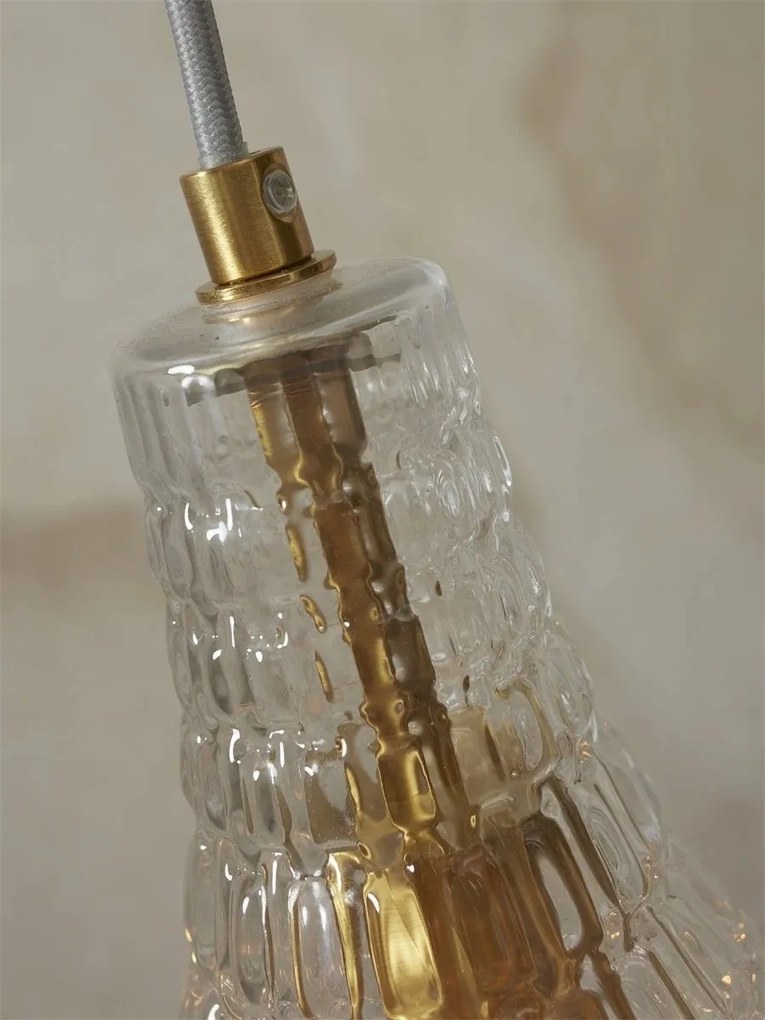 Pendul design modern Venice drop clar