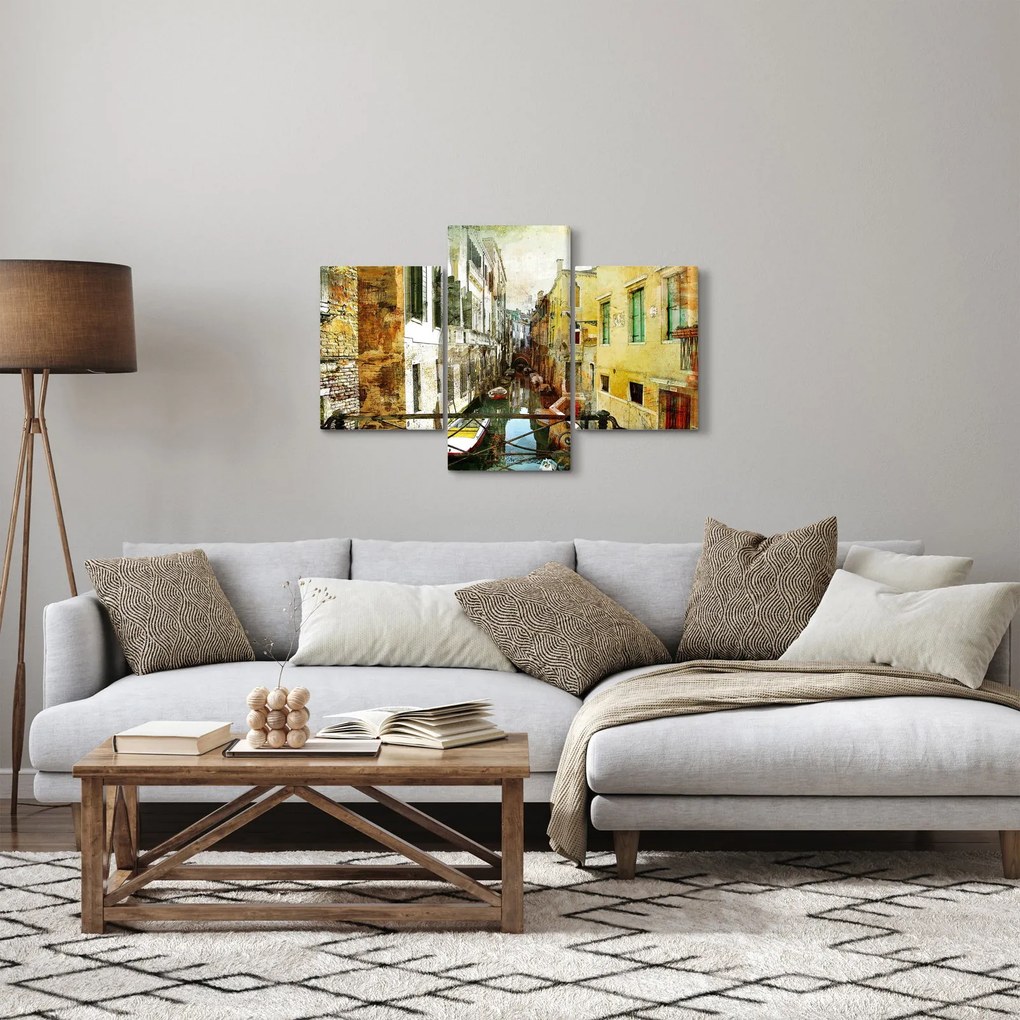 Tablou - Strada din Veneția (90x60 cm)