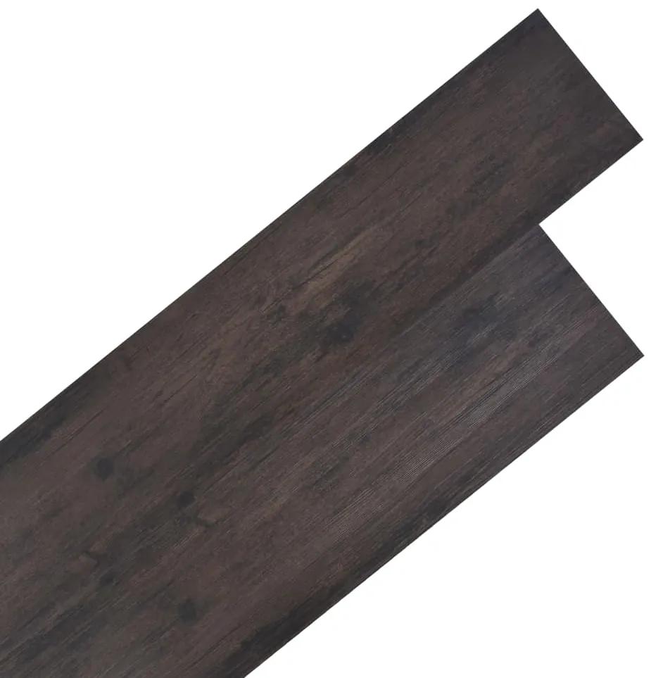 Placi de pardoseala, stejar gri inchis, 5,26 m  , 2 mm, PVC Stejar gri inchis, 5.26 m  , 1