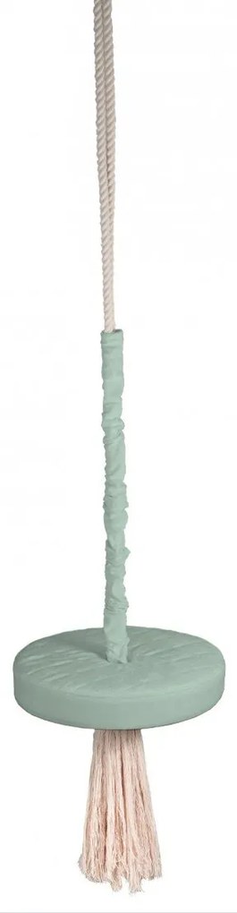 Leagan din lemn si spuma pentru copii RingSwing by BabySteps, Catifea Velvet Mint