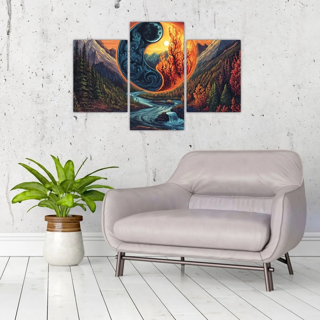 Tablou - Elementele (90x60 cm)