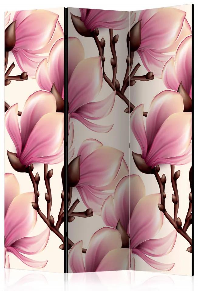 Paravan - Blooming Magnolias [Room Dividers]