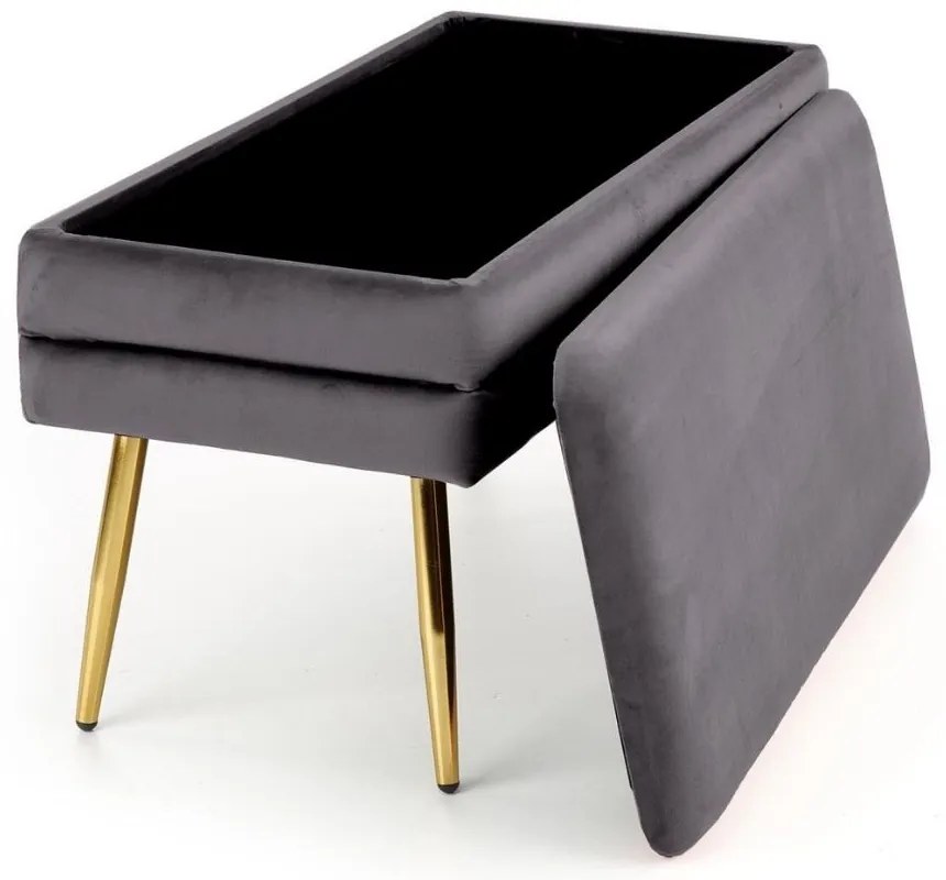 Scaun Velva 2, gri/auriu