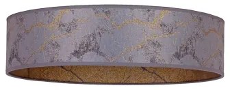 Plafonieră LED VELVET STAR LED/24W/230V d. 40 cm gri/aurie Brilagi