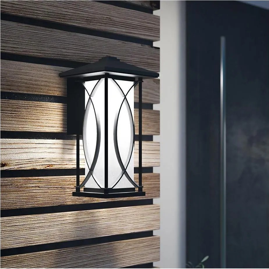 Quintiesse QN-ASHBERN-M - Aplică de perete pentru exterior ASHBERN M, 1xE27/60W/230V, IP44