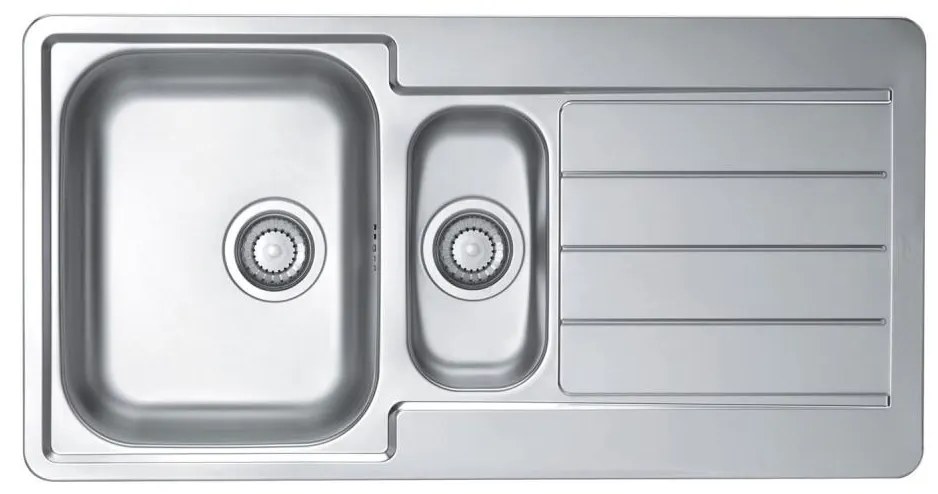 Chiuvetă de bucătărie ALVEUS 1082440 LINE 98x50 cm crom