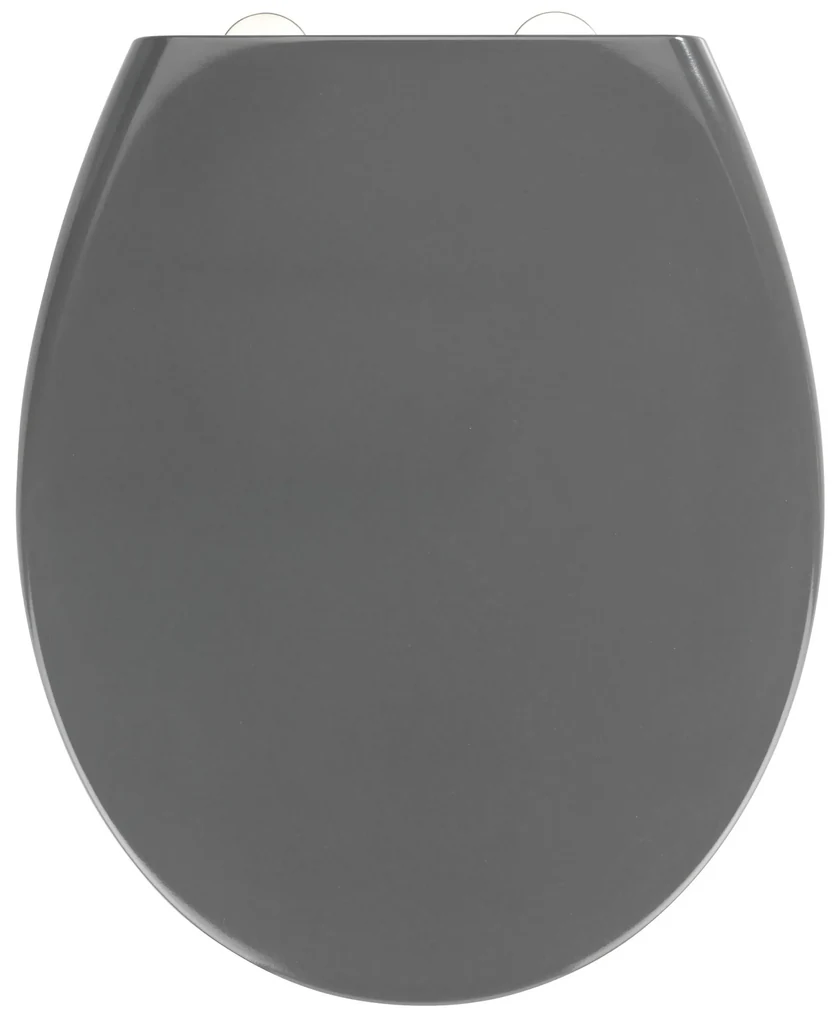 Capac de toaleta, Easy Close, gri, WENKO