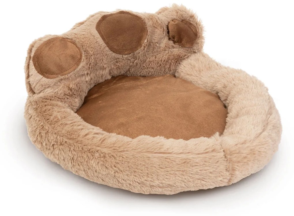 Yummie - Culcus pentru catei - model labuta - marime , zS, - Maro deschis- Maro