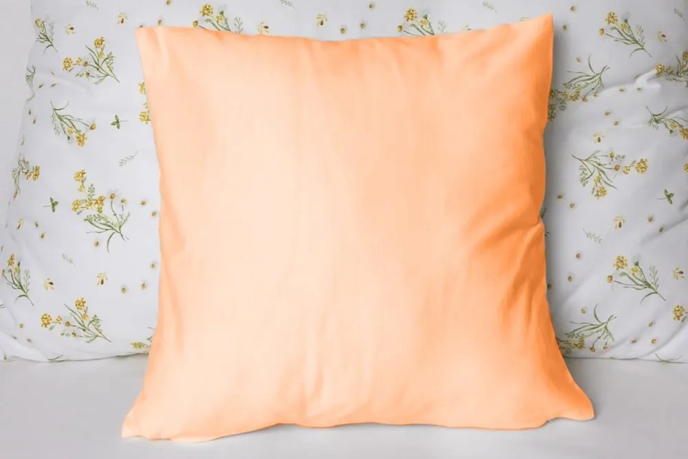 Husă de pernă uni din jerseu