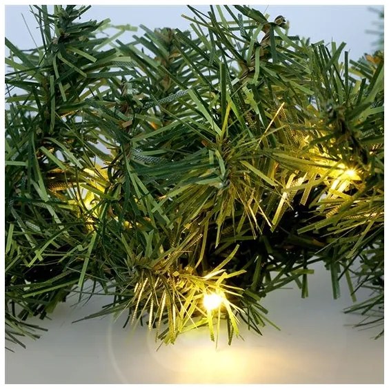 Solight 1V298 - Ghirlandă LED de Crăciun pentru exterior, 80xLED/3xAA 500 cm IP44