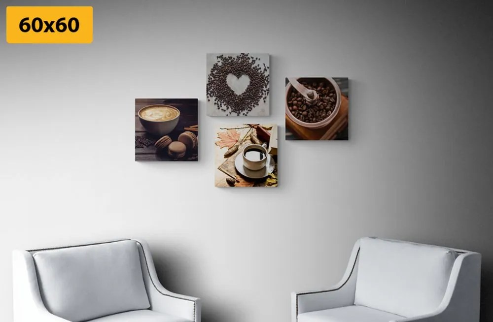 Set tablouri farmec de cafea