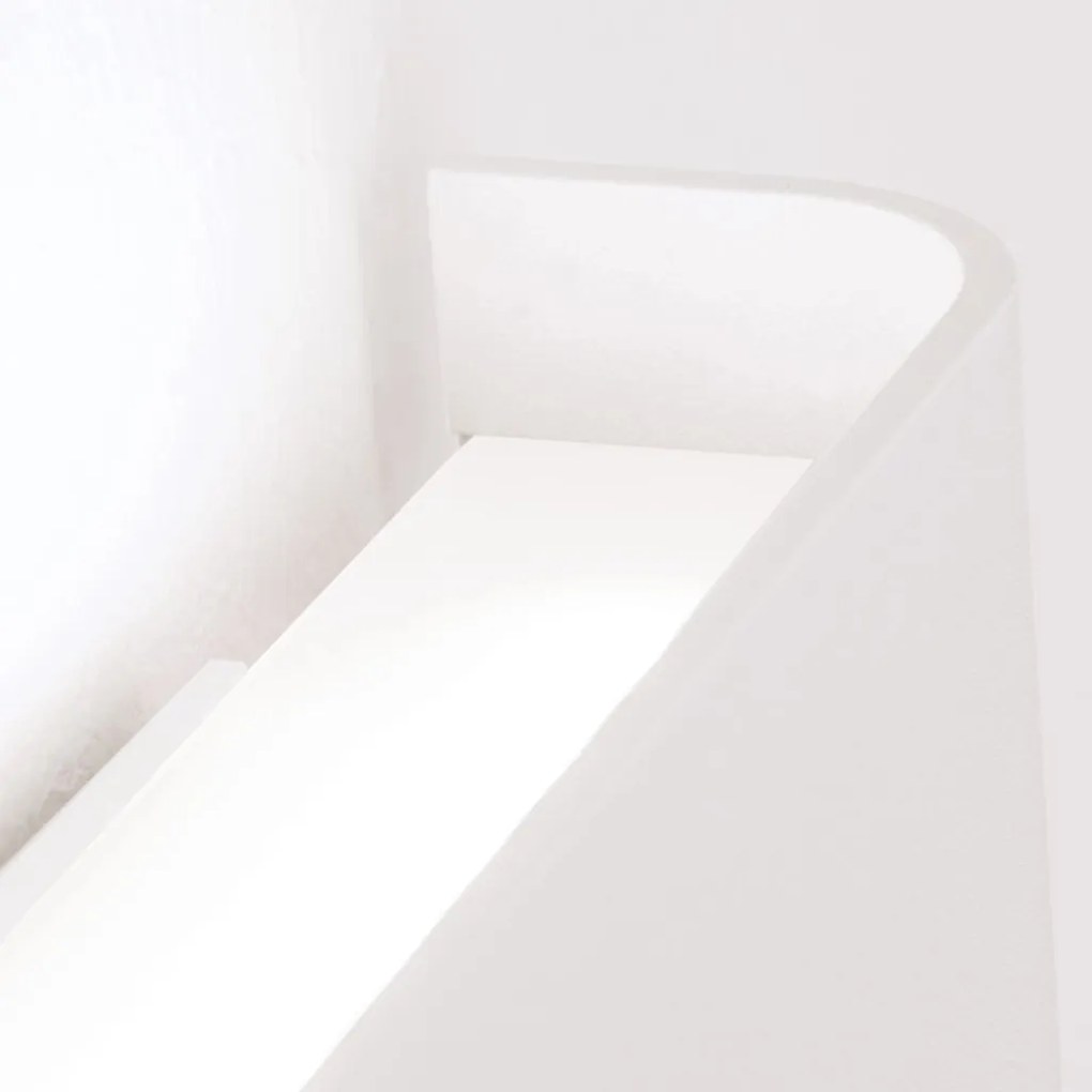 Aplica de perete LED iluminat ambiental ACCENT alba