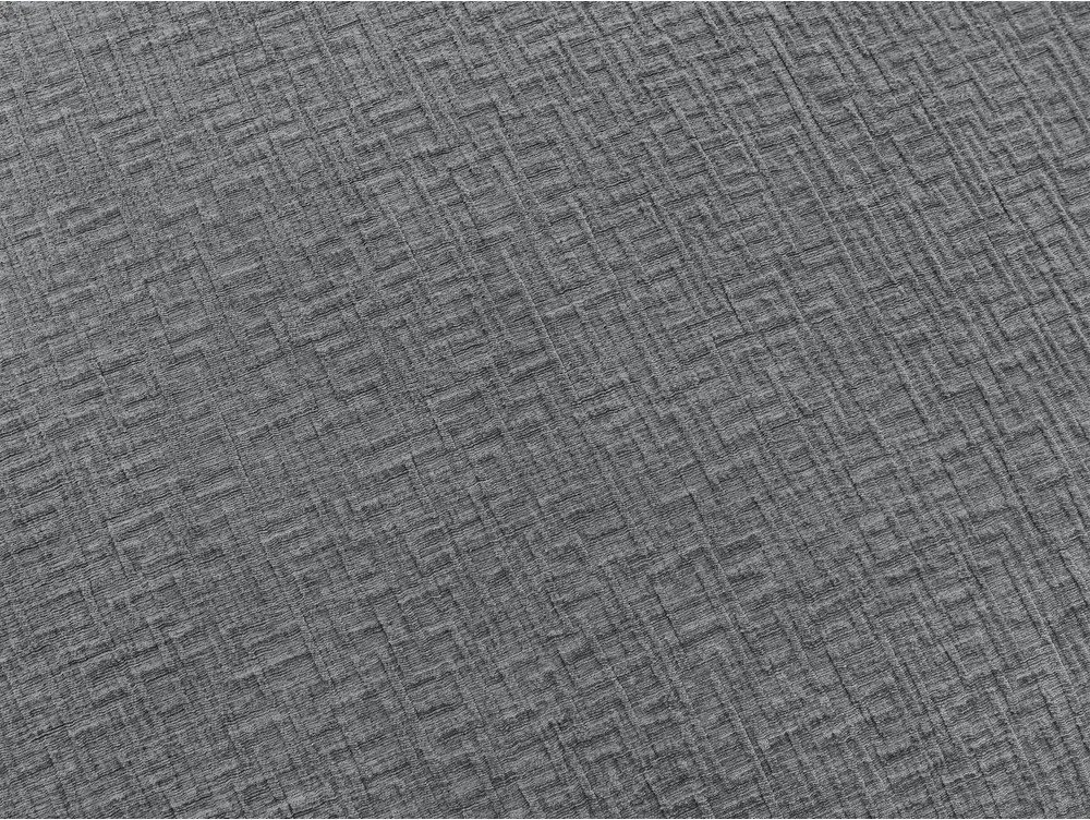 Canapea gri închis pentru dormitul zilnic/extensibilă cu tapițerie din chenille 240 cm Hugo – Bobochic Paris