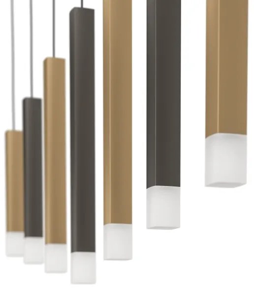 Lustră LED dimabilă pe cablu Eglo 39906 ESTANTERIOS 7xLED/3,1W/230V 3000K