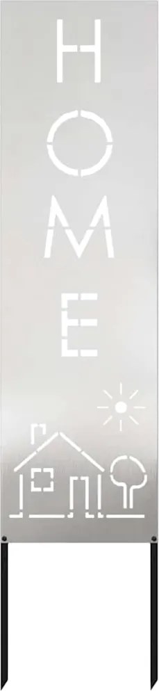 vidaXL Ecran de intimitate pentru grădină Argintiu 32 x 140 cm