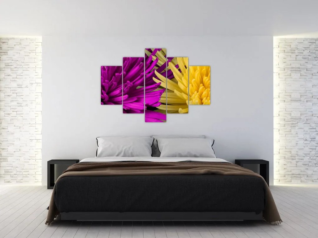 Tablou - detailu cu flori (150x105 cm)