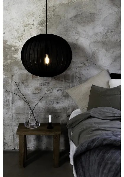 Lustră pe cablu Markslöjd 108791 FORENCE 1xE27/40W/230V d. 50 cm negru