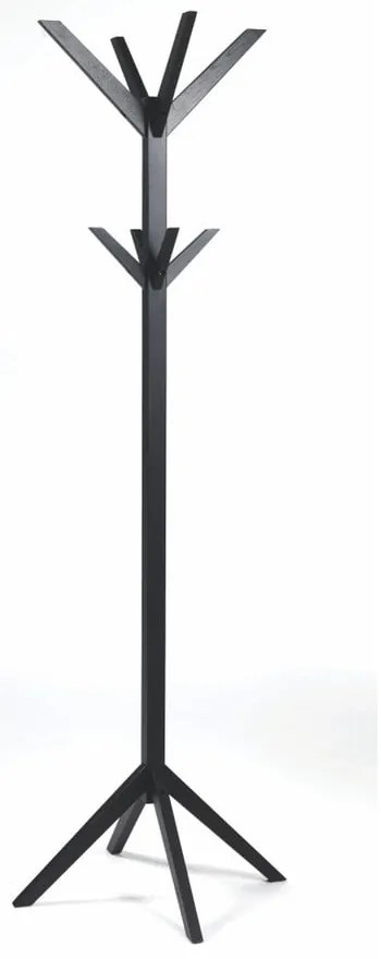 Cuier negru din lemn de stejar Confetti – Rowico