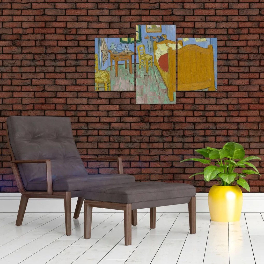 Tablou - Vincent van Gogh, The Bedroom, reproducere (90x60 cm)