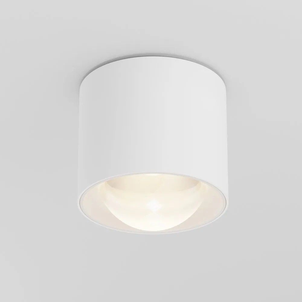 Spot aplicat LED Lens alb 3000K 15W