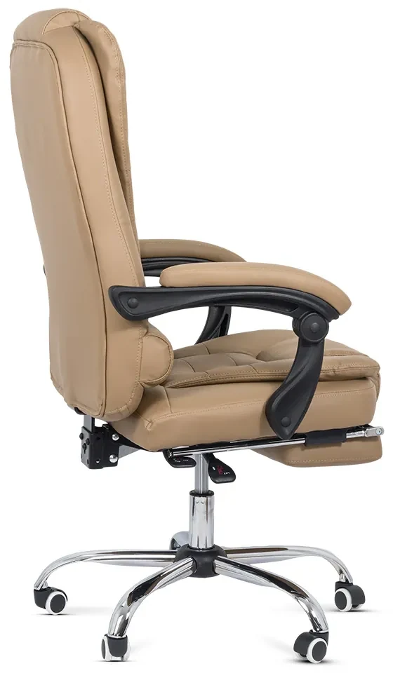 Scaun directorial cu suport de picioareOFF 418 crem