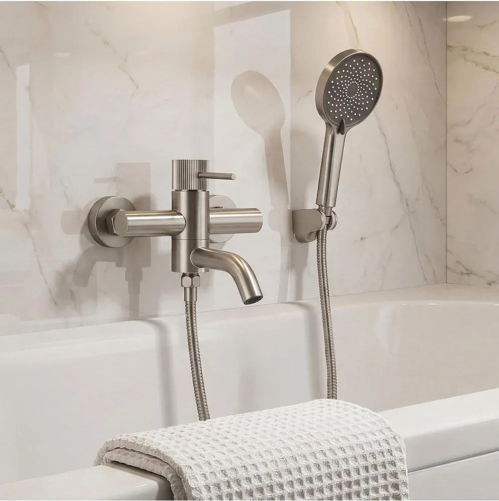 Baterie cada Rea Lungo Stripe crom periat