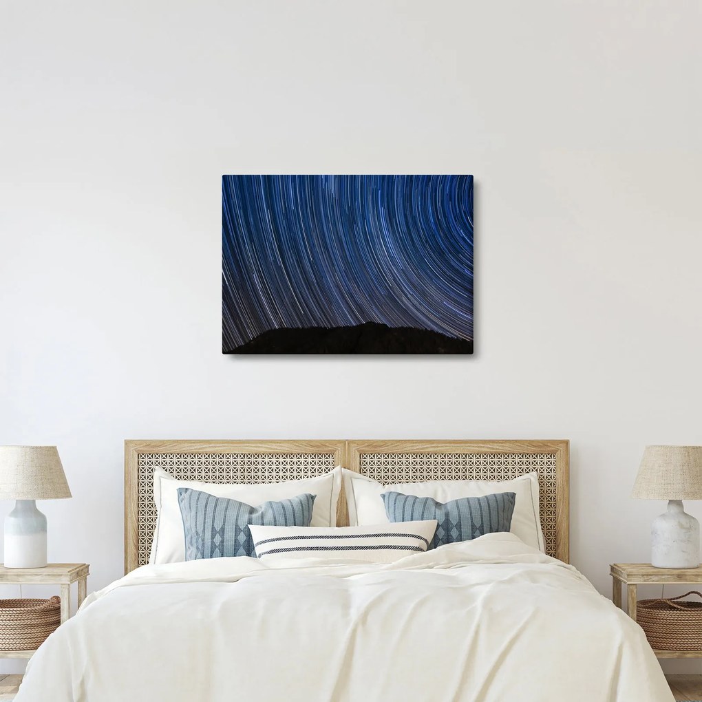 Tablou cu stele noaptea și cerul (70x50 cm)