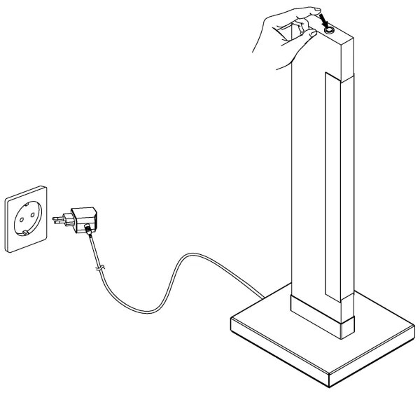 Eglo 99295 - Lampă de masă LED dimabilă CAMACHO LED/6,5W/230V