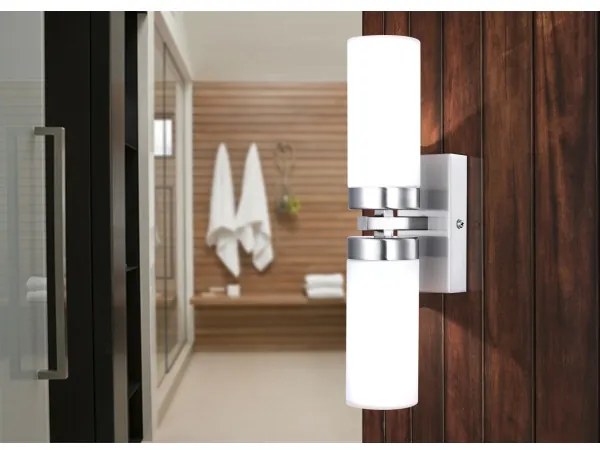 Aplică pentru baie Globo 7816 SPACE 2xE14/40W/230V IP44