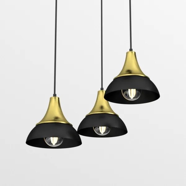 Lustră pe cablu NERGIS 3xE27/60W/230V