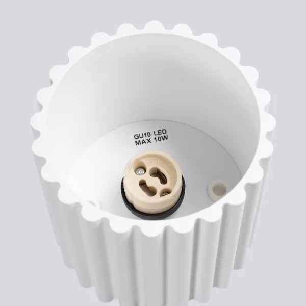 Sollux SL.1779 - Spot AURA 1xGU10/10W/230V, 10 cm, alb