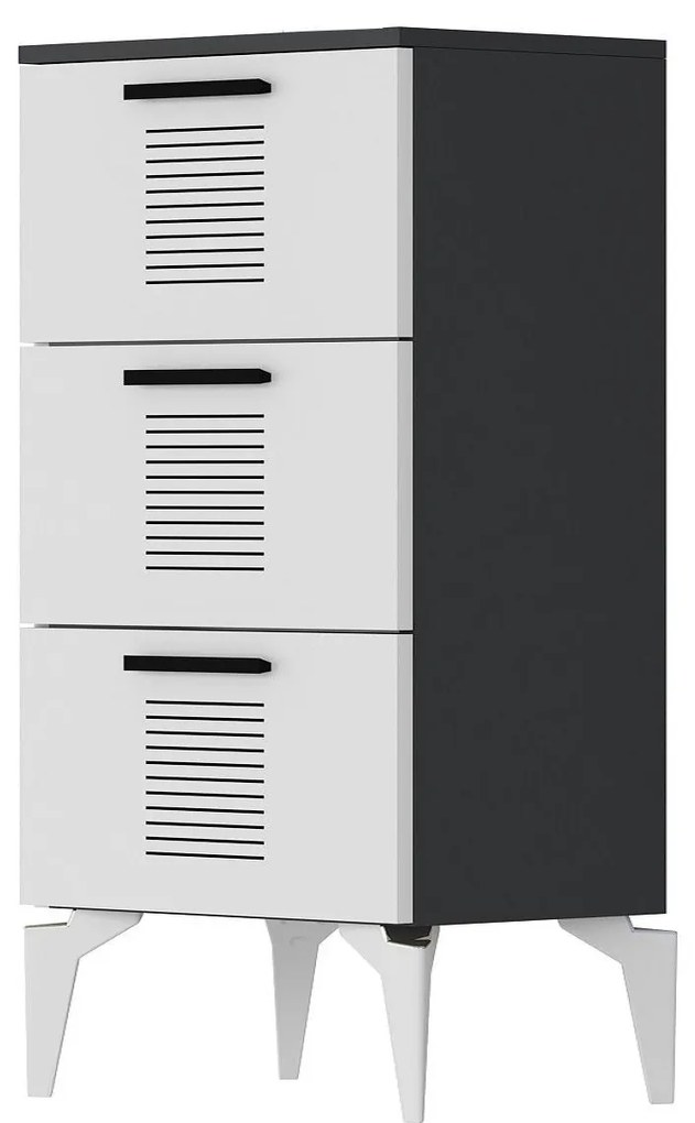 Dulap Vipapo 6 (antracit + alb) . 1094218