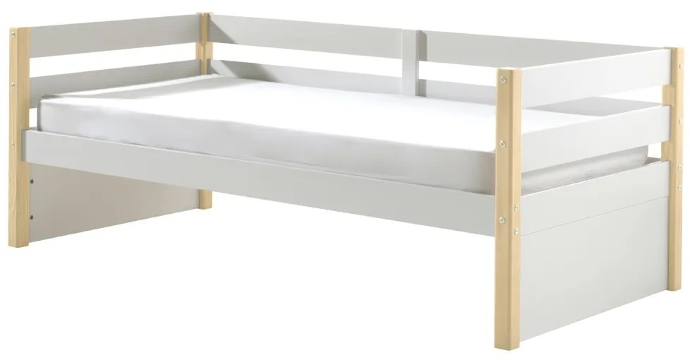 Set MARGRIT format dintr-un Pat copii cabină (90 x 200 cm) și un sertar de Pat copii.