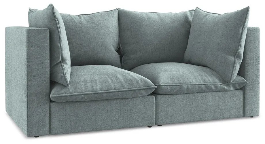 Canapea albastră 180 cm Manao – Makamii