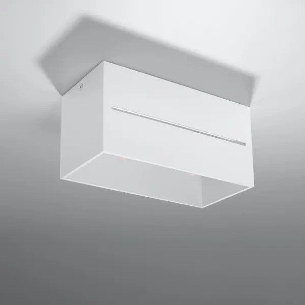 Plafonieră LOBO 2xGU10/40W/230V albă