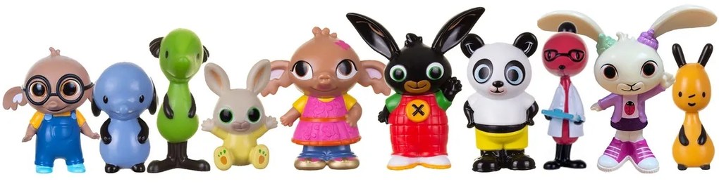 Set de Bing și prietenii săi, 10 figurine