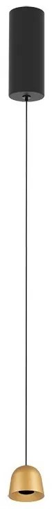 Pendul LED design minimalist 7W 3000K Gold ZB-25138