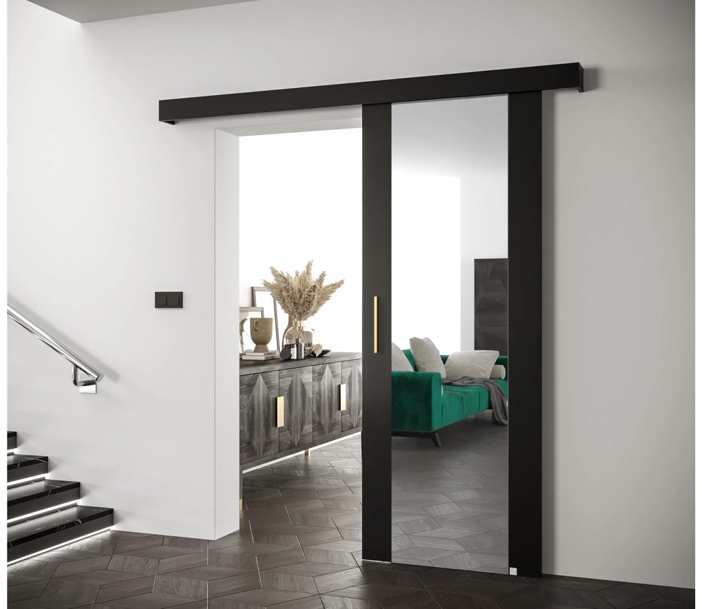 Uși culisante 70 cm Slavdro 2 (negru mat). 1108736
